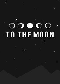 To the moon and the sky
