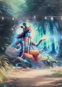 Krishna, god of protection 02