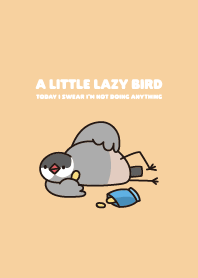 廢廢鳥系列 - 黑文鳥