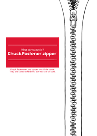 Chuck,Fastener,Zipper