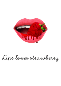 Lips loves strawberry