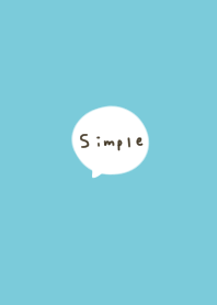 natural blue. simple.