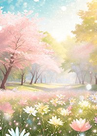 Beautiful real scenery(Spring-817)