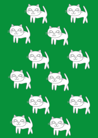 シンプルでかわいい猫の着せかえ