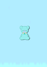 Simple bear lucky plush 6