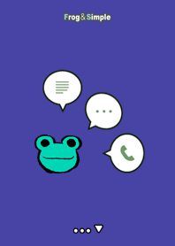 Frog&Simple blue 02 by rororoko