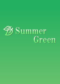 Summer Green. Simple color series.