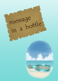 message in a bottle