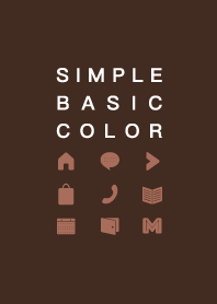 Basic colors.Brown