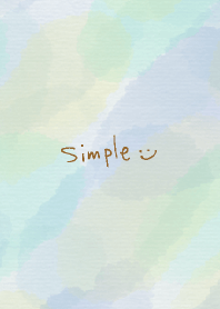 Watercolor spread green blue3 Japan