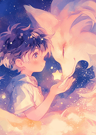 許願星狐狸&星空小王子❤️