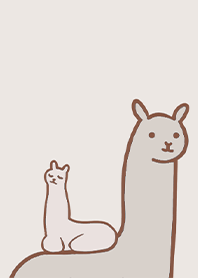 Alpaca and baby alpaca 5
