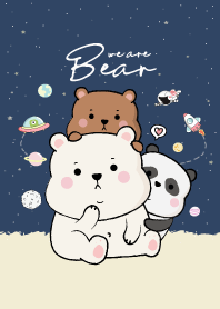 We Are Bear. (Navy)