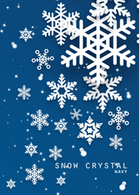 snow crystal [navy]