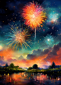 Beautiful Fireworks Theme#1953