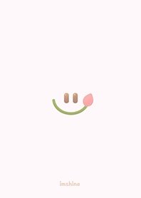 [Imshine] pink smile flower