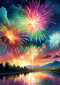 Beautiful Fireworks Theme#46