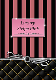 Luxury stripe pink