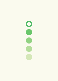 mere dots Green