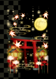 幻想的な秋の着せかえ