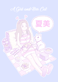 A Girl and Her Cat [Natsumi]