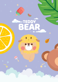 Teddy Bear Space Violet