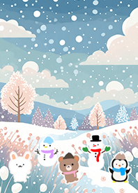 Kawaii scandinavian style(Winter-654)