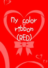 My color ribbon(RED)