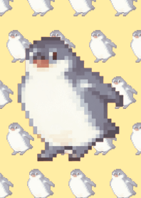 Penguin Pattern Theme PixelYellow|04