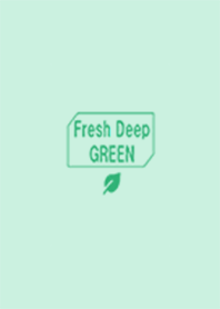 Fresh deep green