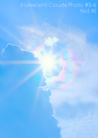 Iridescent Clouds Photo #5-6Not AI