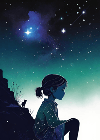星空の女の子 54225f