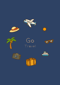 ไปเที่ยวกันเถอะ(สีน้ำเงินเข้ม)