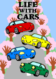 Life with cars (pink)
