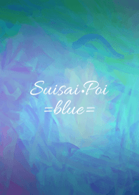 Suisai Poi blue!
