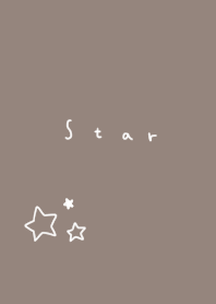 Greige and Star. Star.