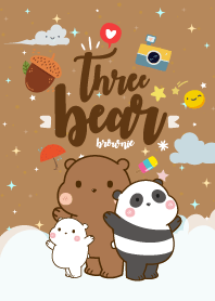 Kawaii Cute Bear brownie