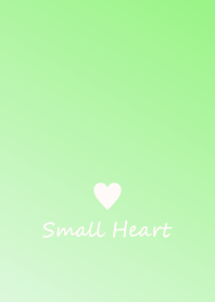 Small Heart *Green Gradation 6*