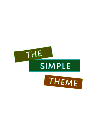 THE SIMPLE THEME ;47