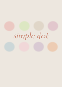 "simple dot"
