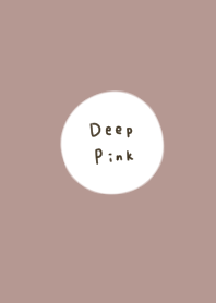 dull pink. Fashionable.