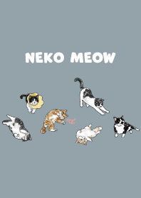 mixnekoneko8 / dusty blue