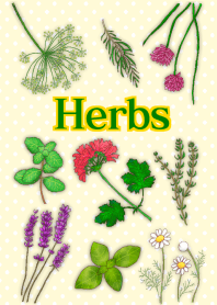 Herbs, lovely leaves & flowers