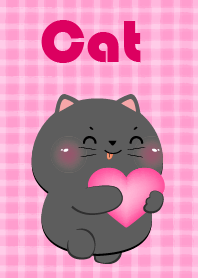 Black Cat and Pink Theme