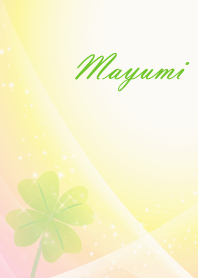 No. 925 まゆみ 運気UP♪四葉のクローバー