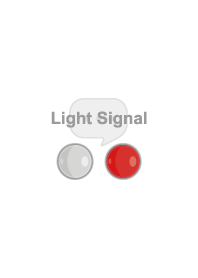simple-light signal (white&red)