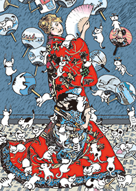 ポンゲをさがせ！モネ「ラ・ジャポネーズ」