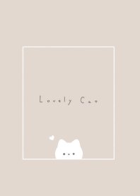 白貓 / beige