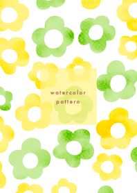 watercolor pattern 2J