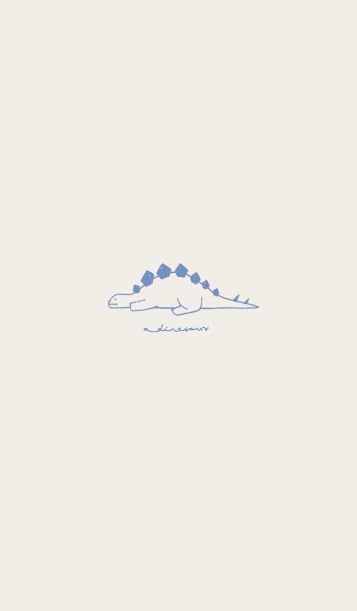 一條恐龍- 藍
